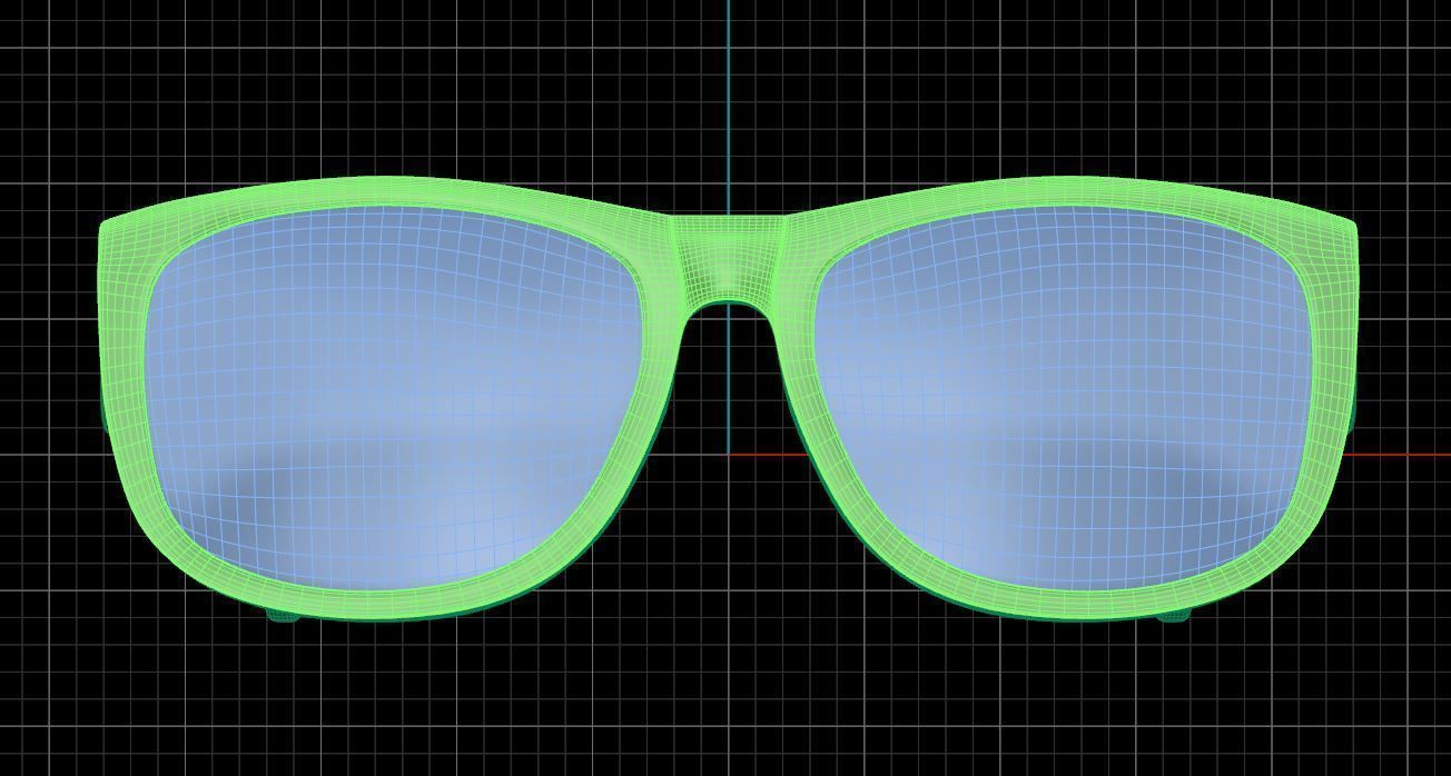 Eyeglasses for Men and Women 3D print model_6