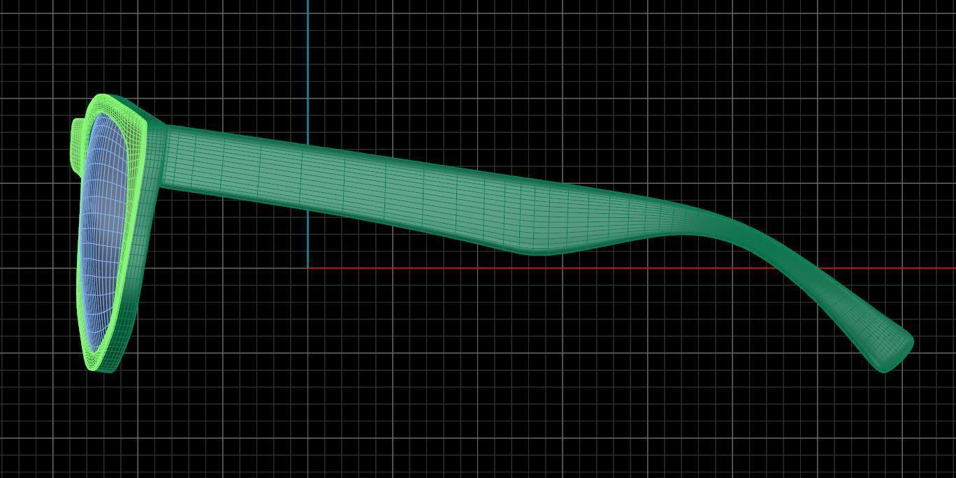 Eyeglasses for Men and Women 3D print model_7