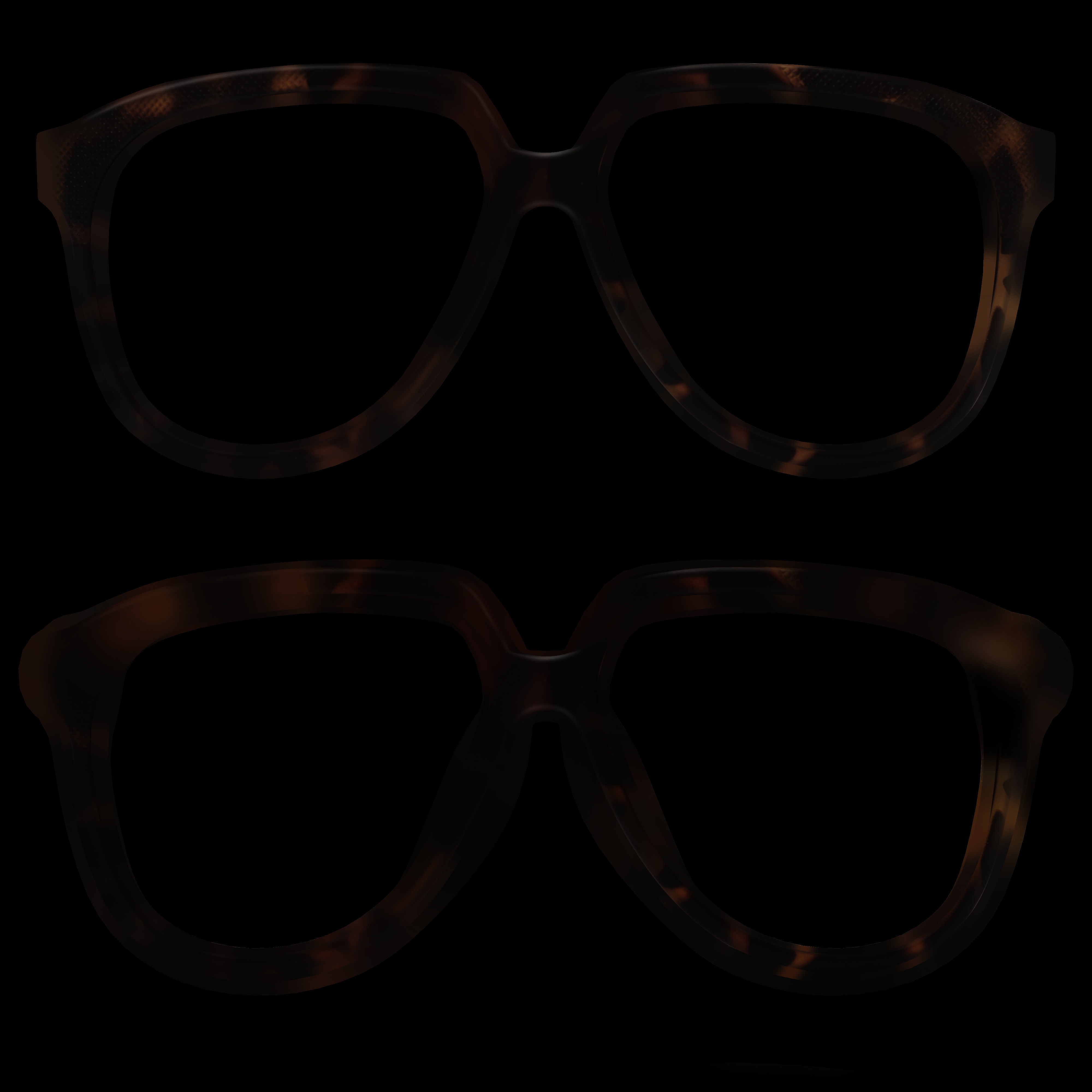 Eyeglasses for Men and Women 3D print model_12