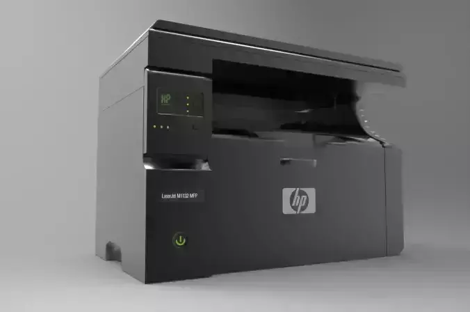 HP LaserJet Pro M1132 MFP Free 3D model