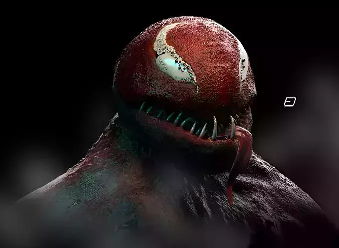 Red Riot Venom  3D model