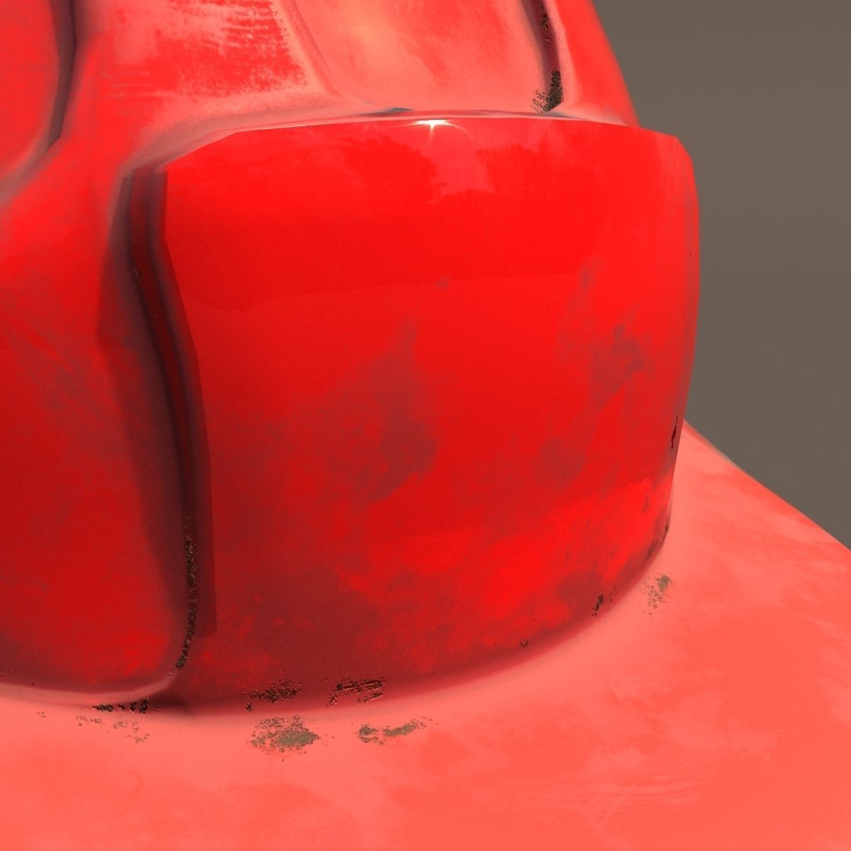 Low Poly Safety Helmet  Unity and Unreal Low-poly 3D model_5