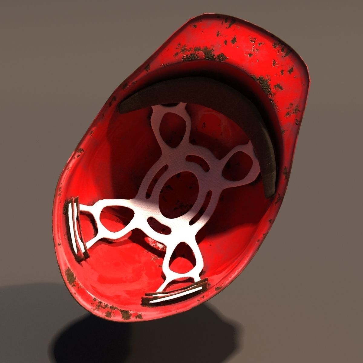 Low Poly Safety Helmet  Unity and Unreal Low-poly 3D model_6