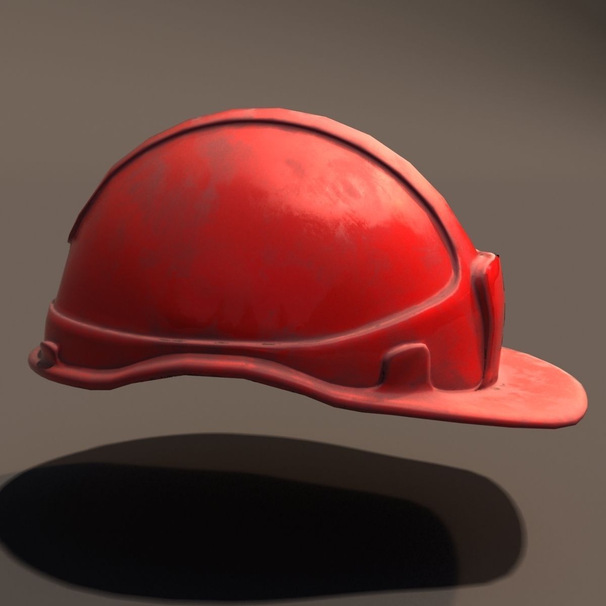 Low Poly Safety Helmet  Unity and Unreal Low-poly 3D model_4