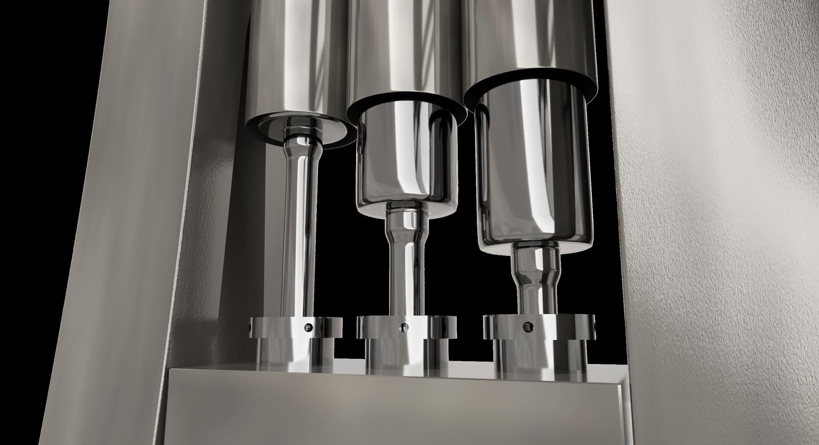 Old pumping machine animated moving 3D model_5