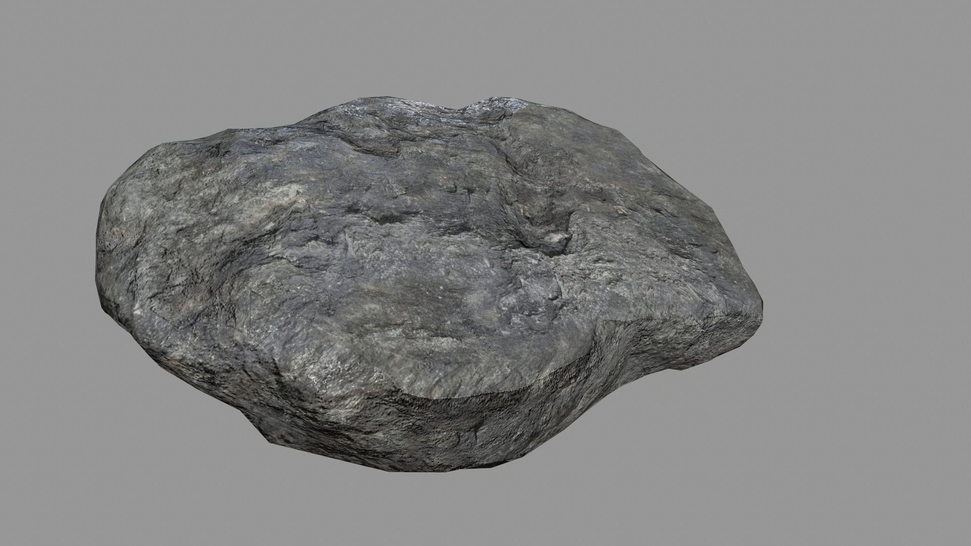 Rock Set Low-poly 3D model_13