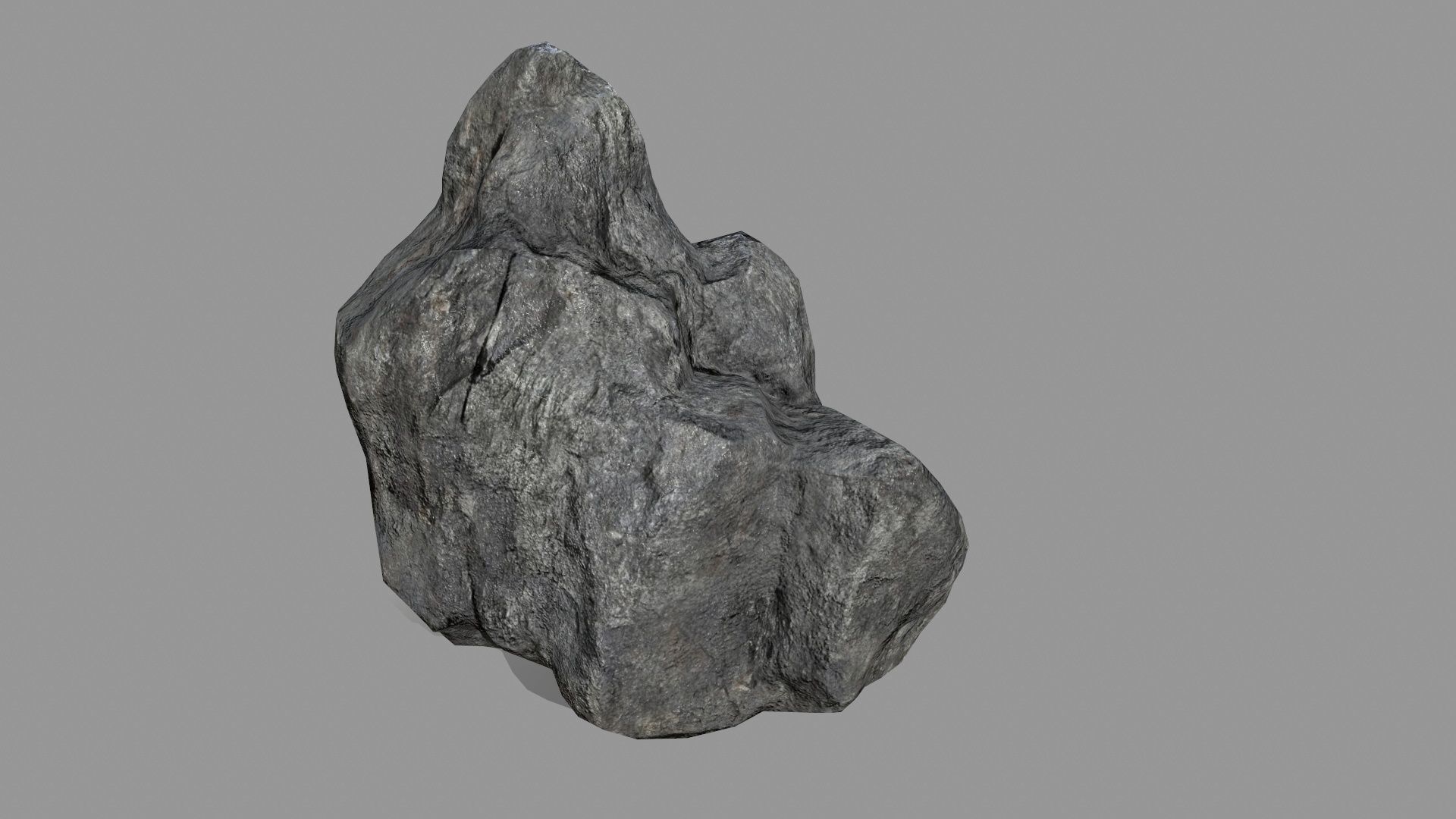Rock Set Low-poly 3D model_17