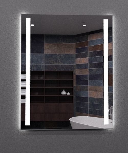 Illuminated Mirror 34 3D model_2