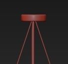 Crystal Halo Chandelier 41 3D model_1