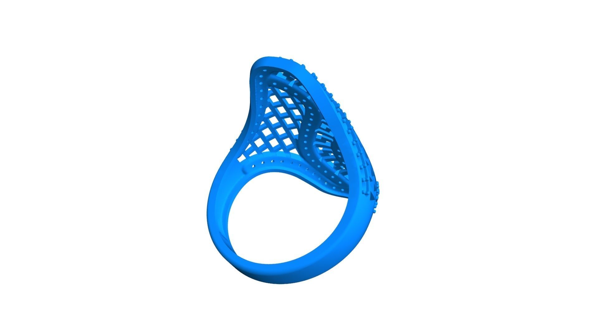 Openwork ring A0-301211 3D print model_22