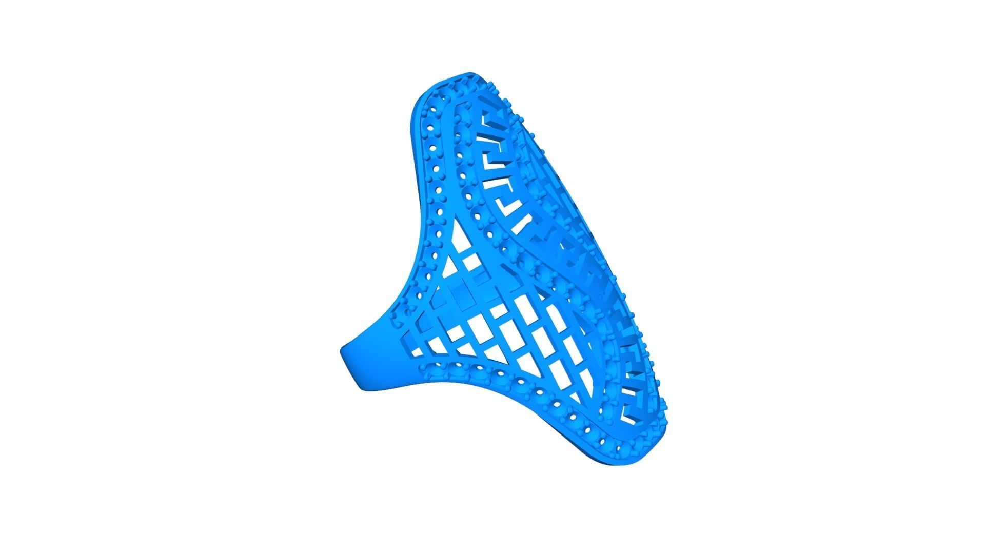 Openwork ring A0-301211 3D print model_27