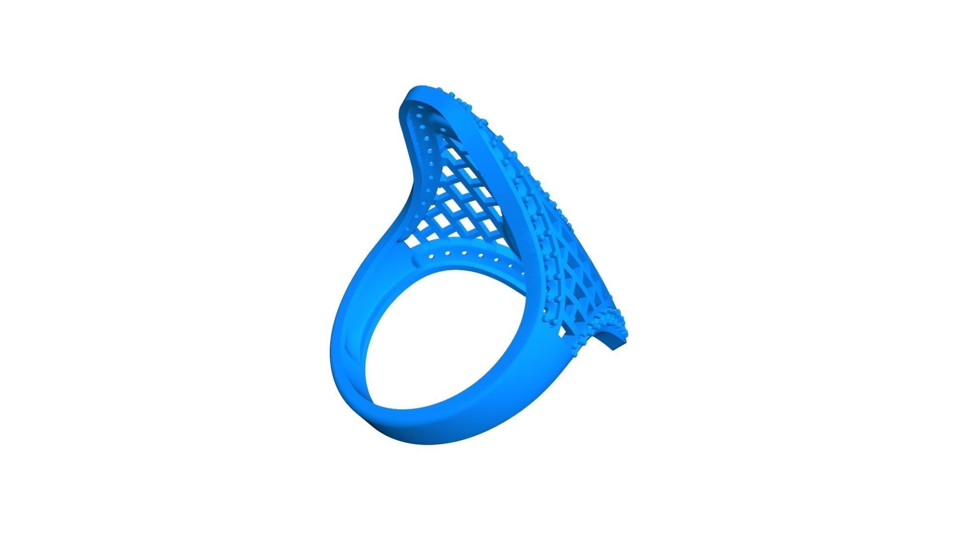 Openwork ring A0-301211 3D print model_23
