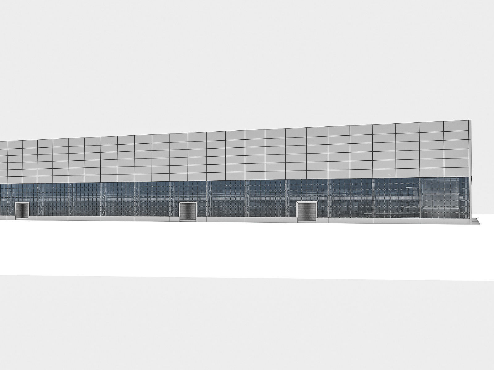 Industrial Building Interior 01 Low-poly 3D model_24