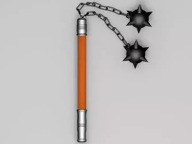 Morgenstern chained sword with stars