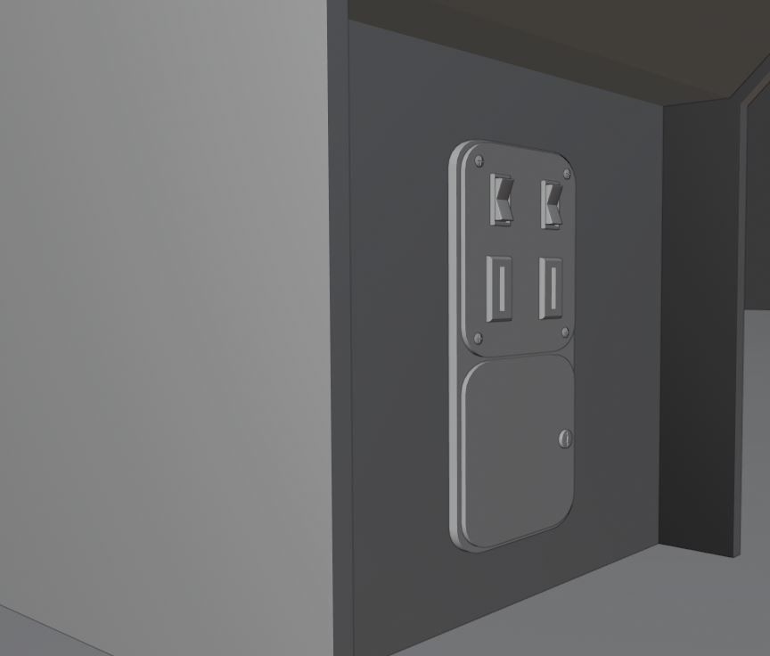 Arcade Machine 3D model_8