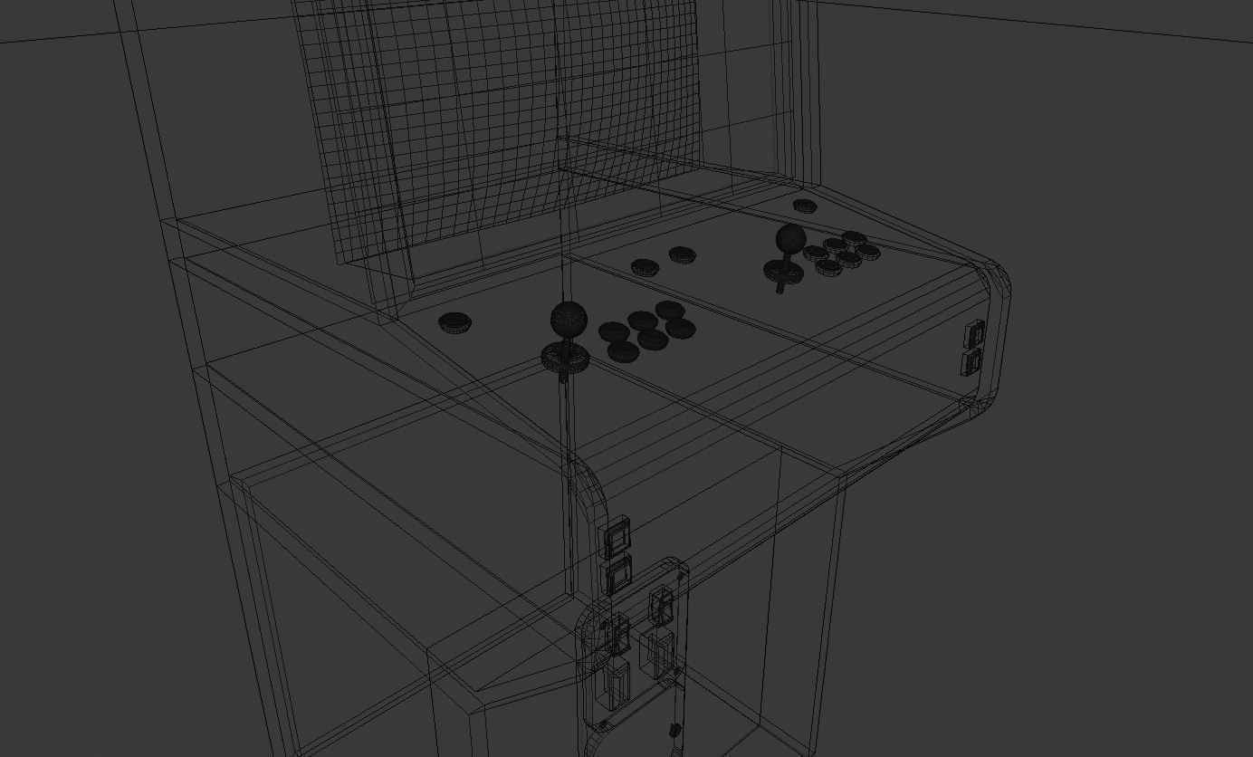 Arcade Machine 3D model_7