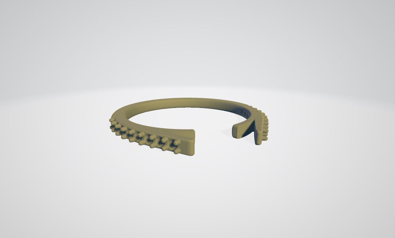 Luxury engagement ring 3D print model_9