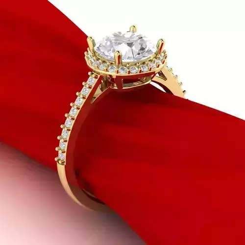 Luxury engagement ring