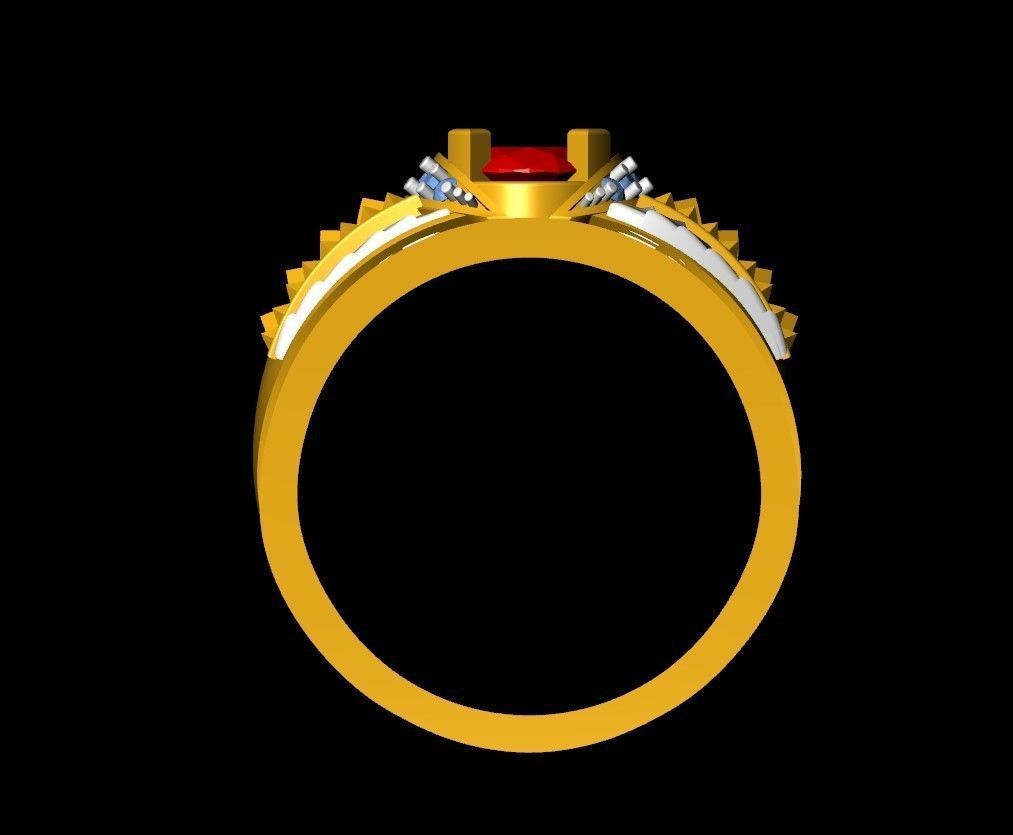 Ring 004 3D print model_5