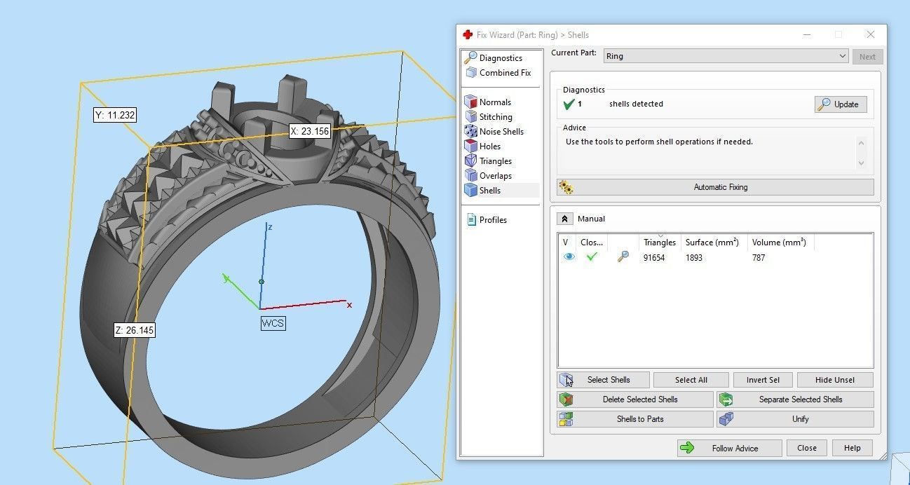 Ring 004 3D print model_7