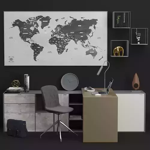 Office Copenhagen BoConcept 3D model