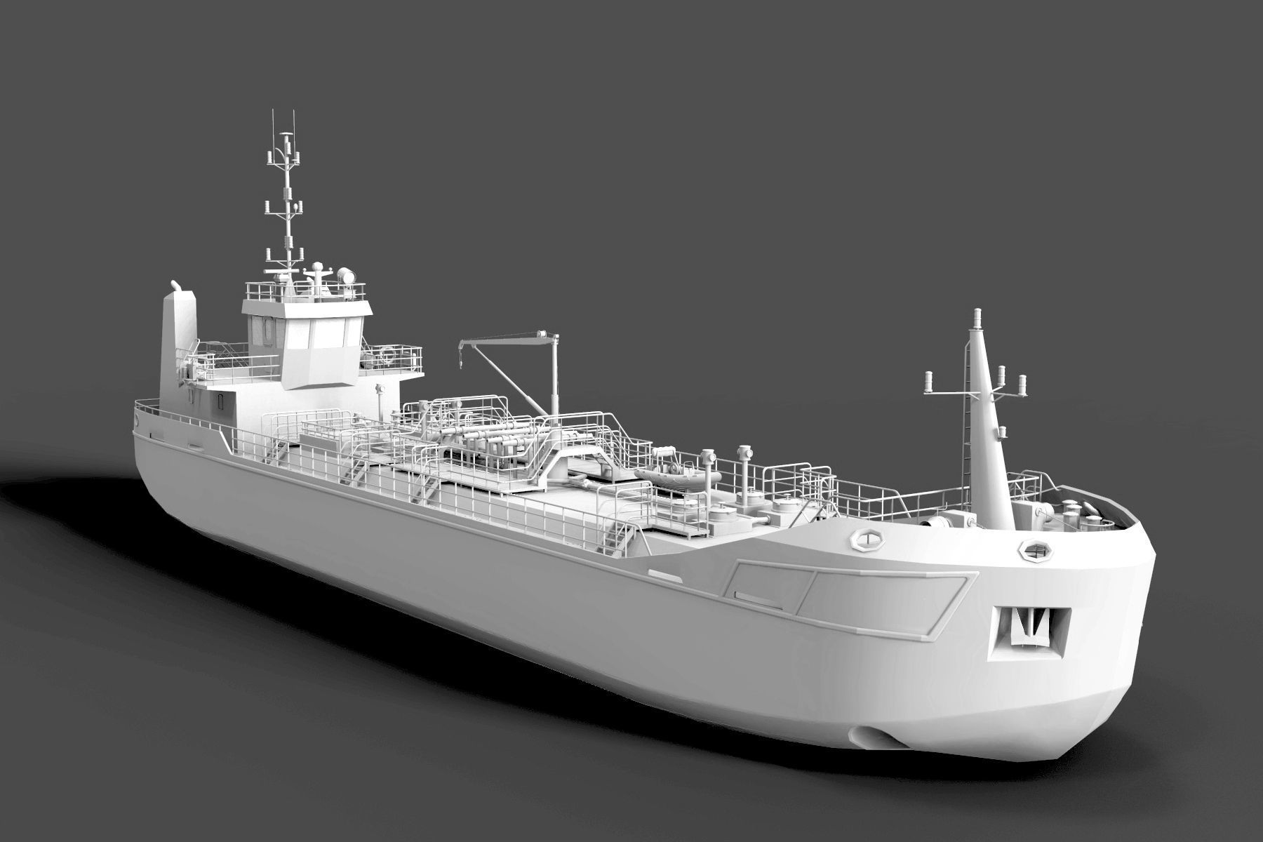 OIL TANKER  3D model_5