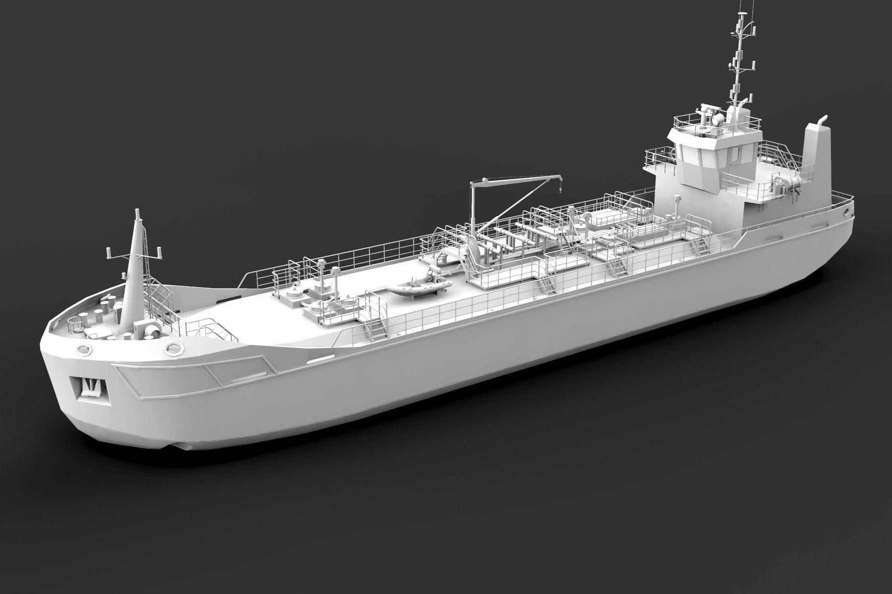 OIL TANKER  3D model_4
