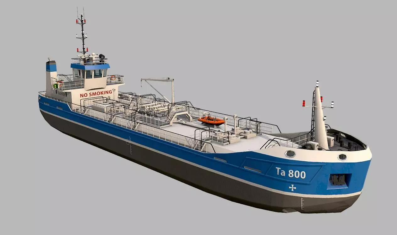 OIL TANKER  3D model_0