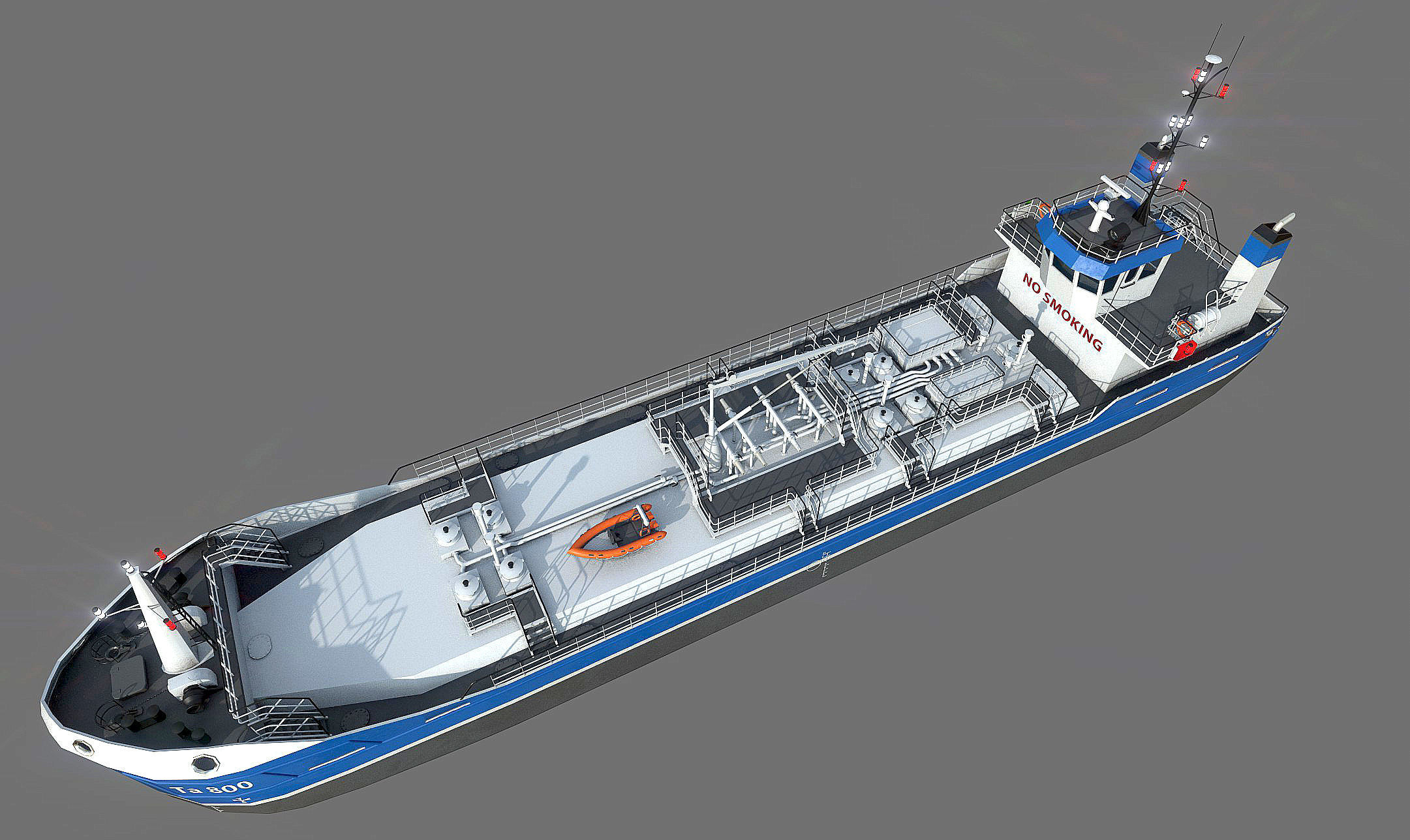 OIL TANKER  3D model_2