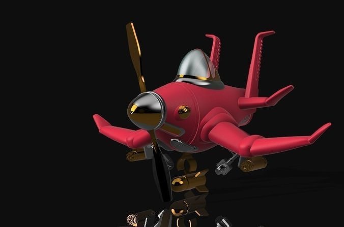 Aerosmith Little Bomber - JoJo 3D print model