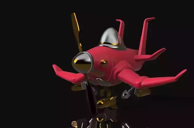 Aerosmith Little Bomber - JoJo 3D print model