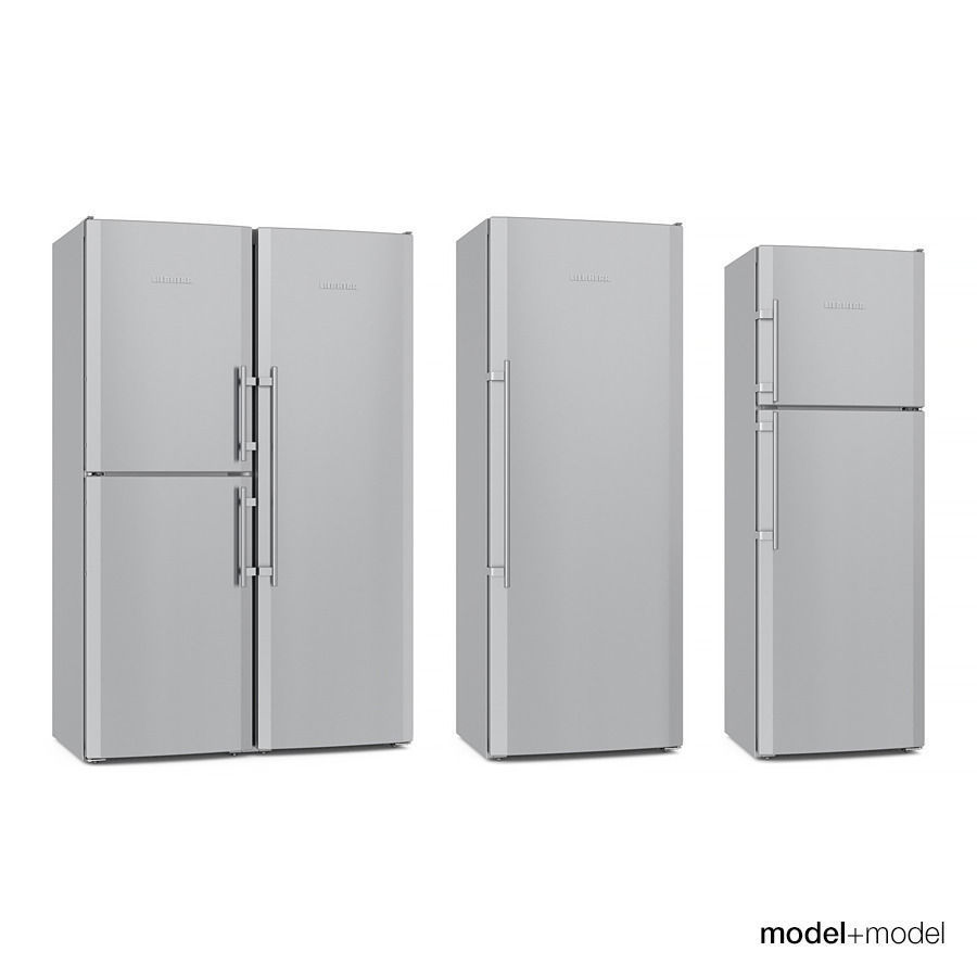 Liebherr fridges 3D model_0