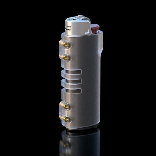 Bic Lighter Case 3D print model