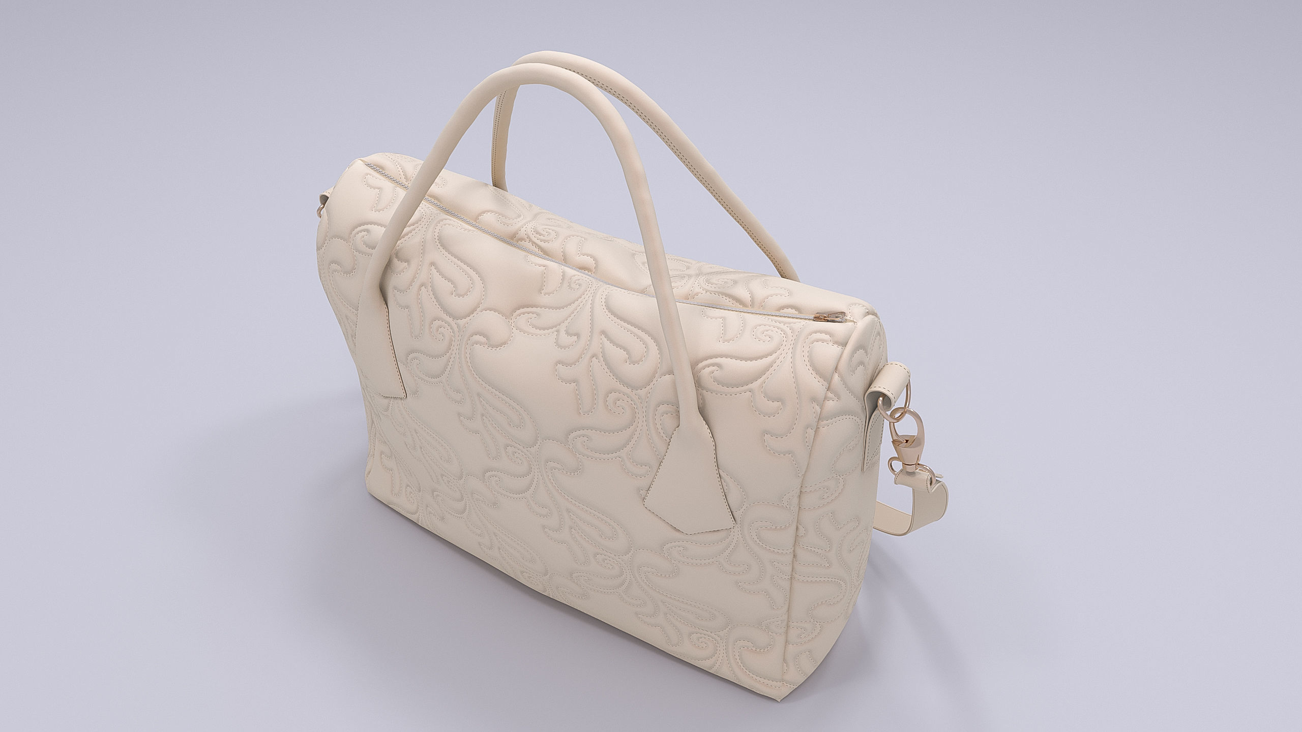 Childrens furniture set Azzurra Rinascimento antique white 3D model_20