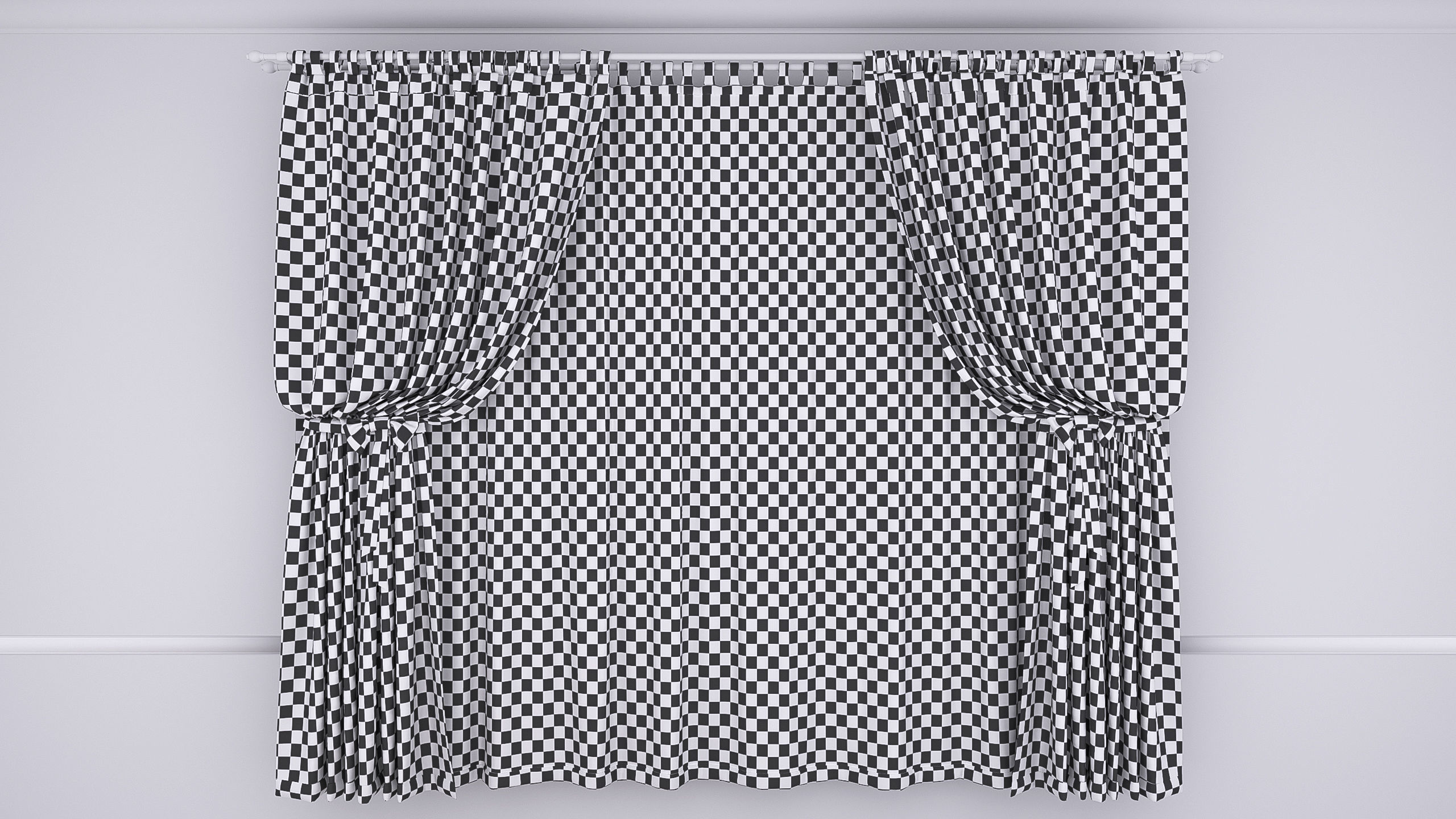 Childrens furniture set Azzurra Rinascimento antique white 3D model_6