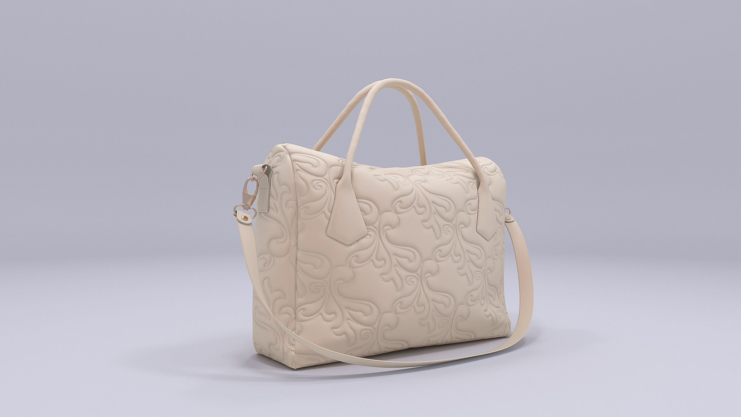 Childrens furniture set Azzurra Rinascimento antique white 3D model_19