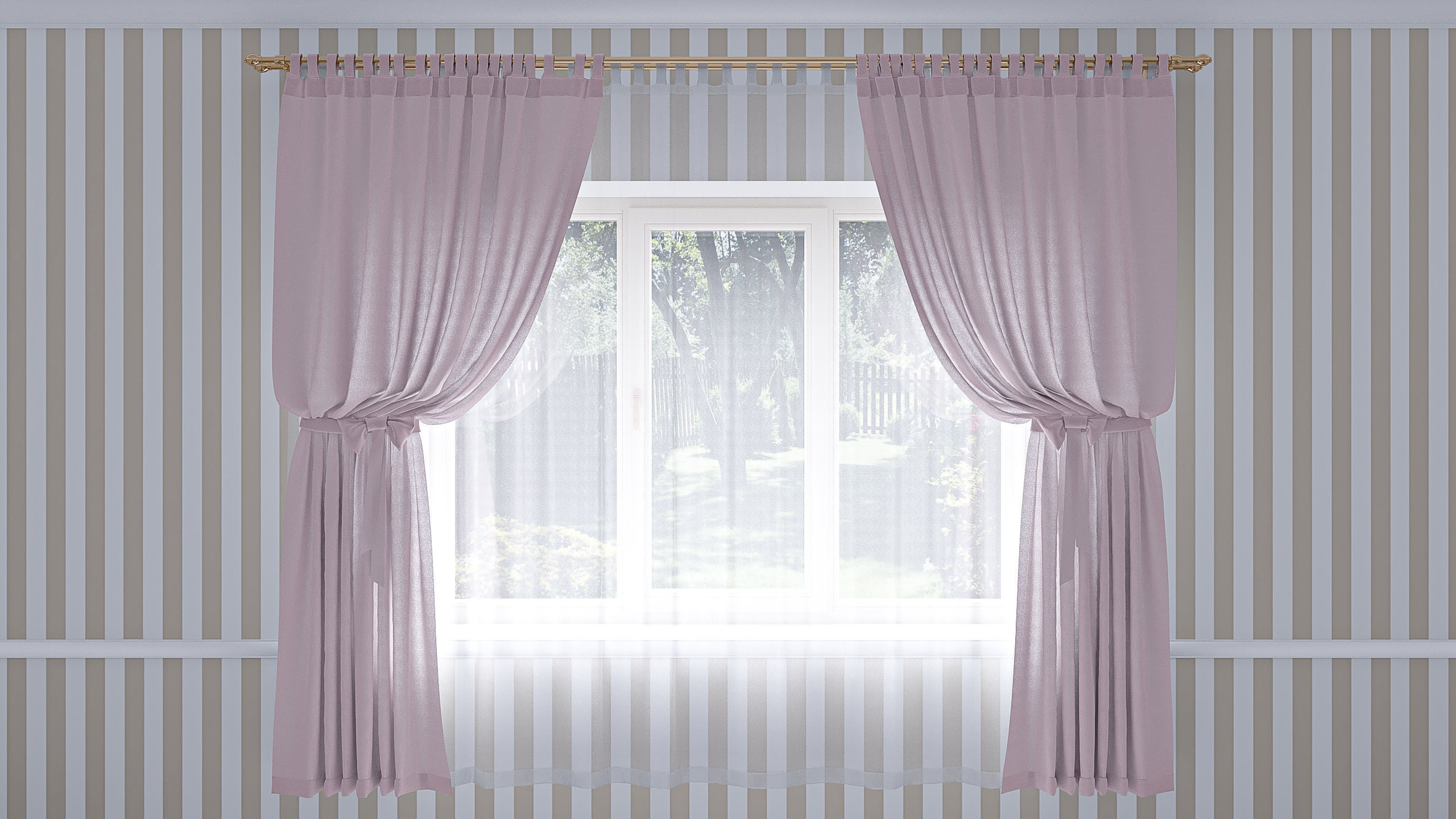 Childrens furniture set Azzurra Rinascimento antique white 3D model_4