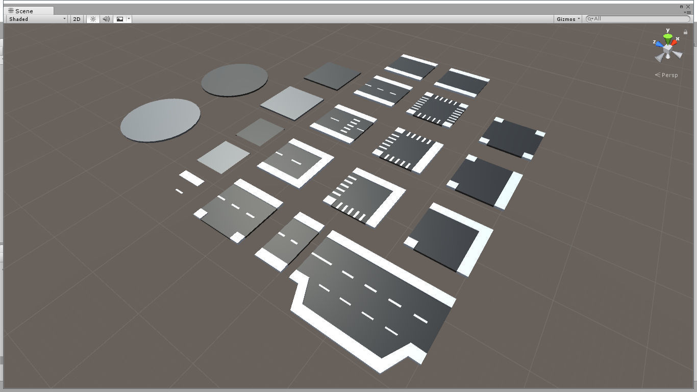 Cartoon Town pack Low-poly 3D model_10