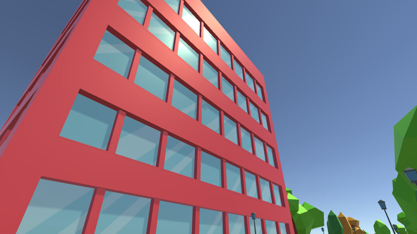 Cartoon Town pack Low-poly 3D model_13