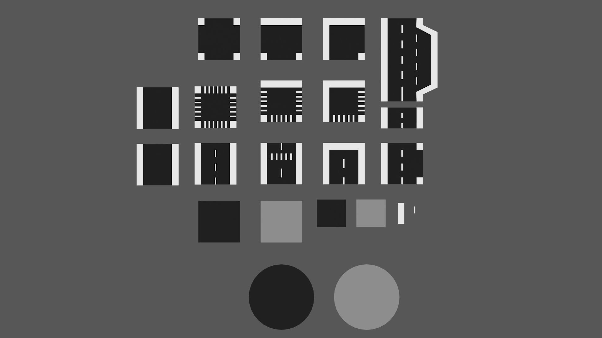 Cartoon Town pack Low-poly 3D model_31