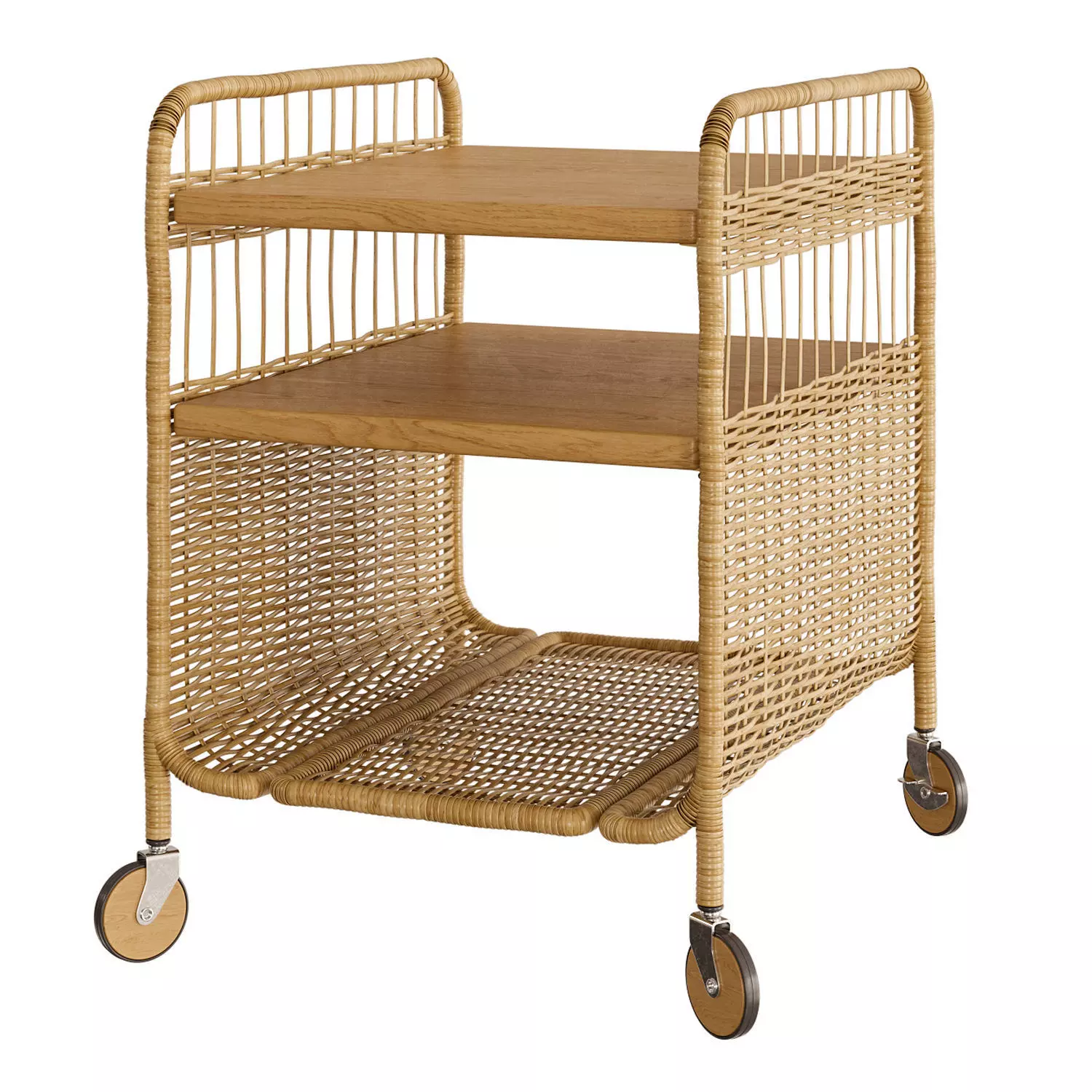 Cabinet on wheels FRYKSAS by ikea 3D model_0