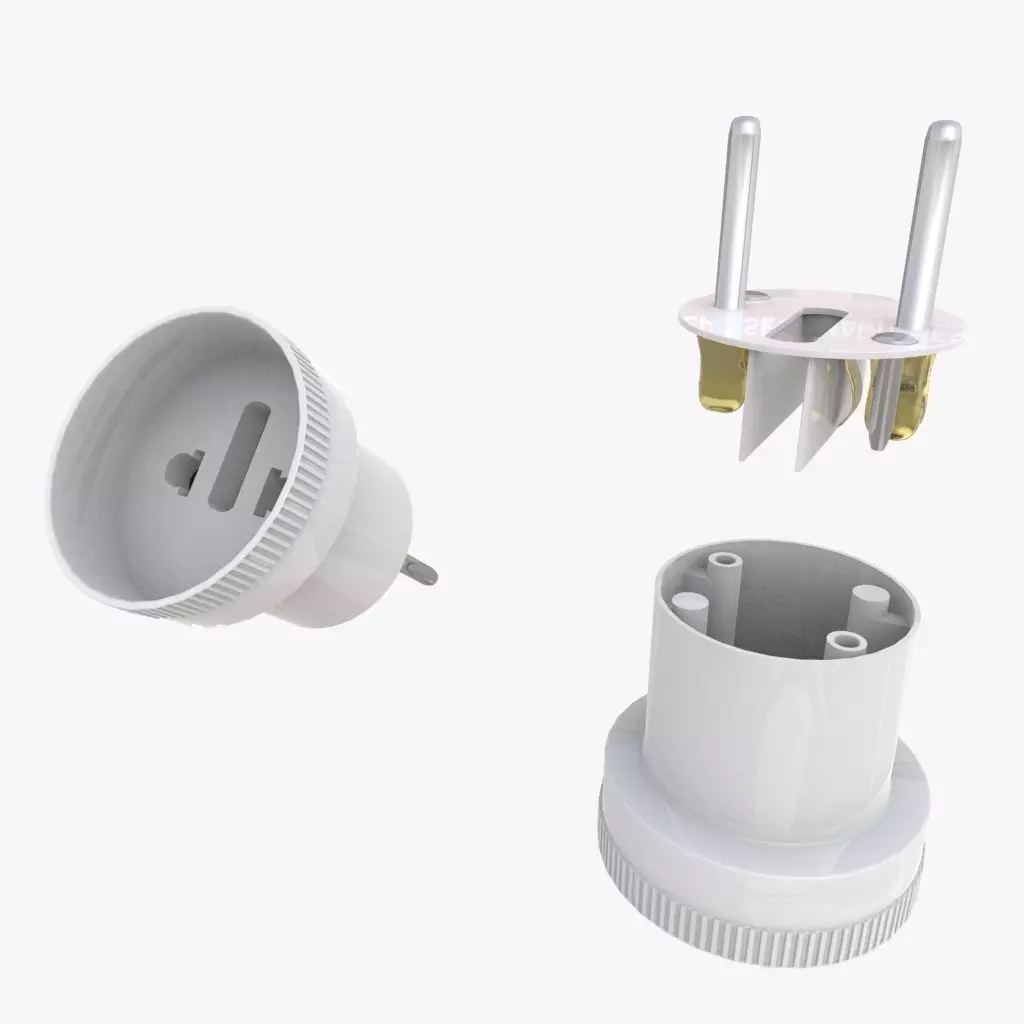 socket adapter 3D model