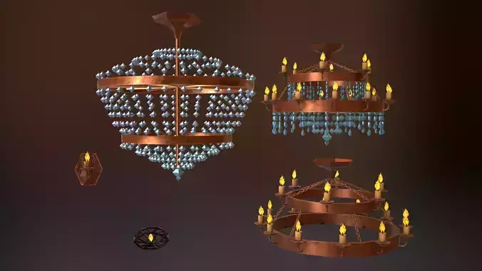 illuminators metal geometric shape with candle inside