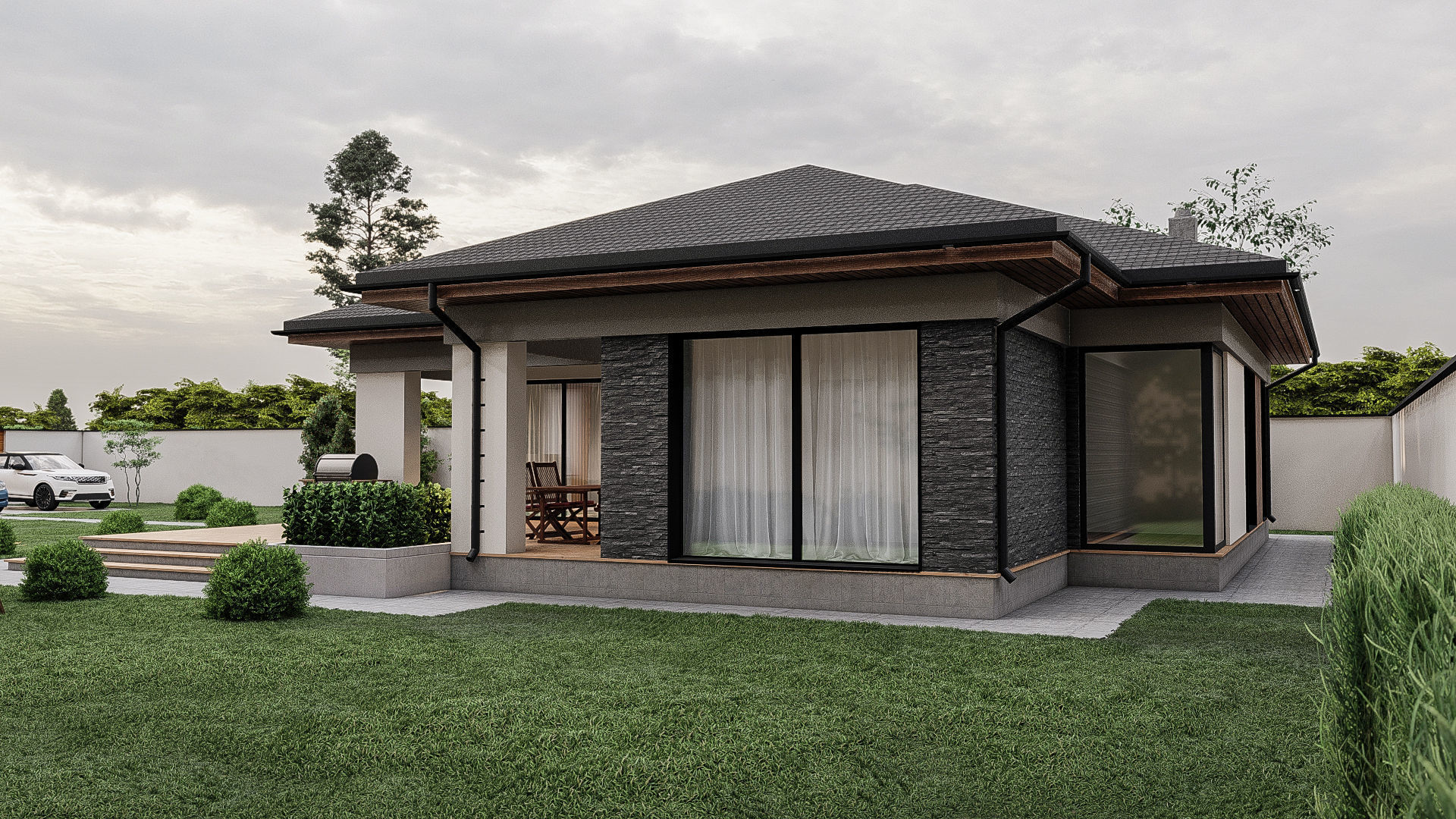 Residential house 3D model_2