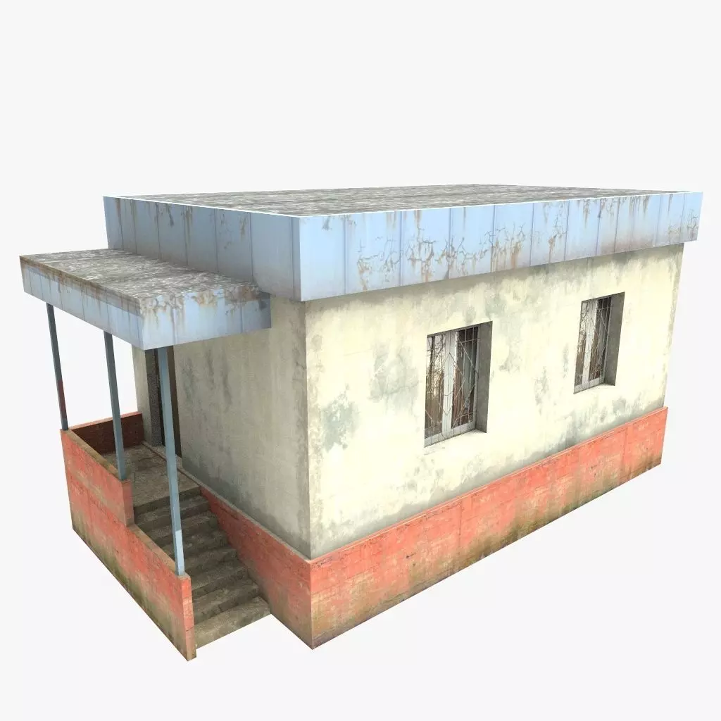 Shop CIS boutique 3D Low-poly 3D model_0