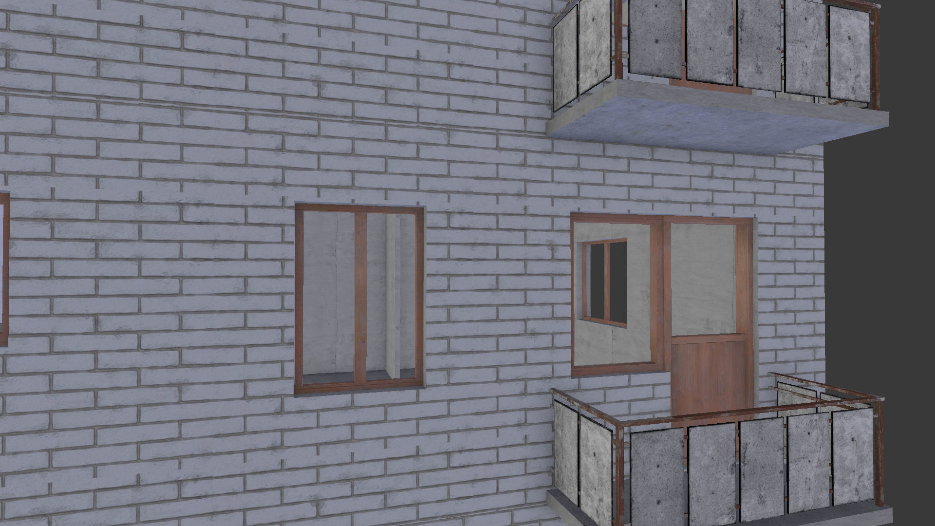 Soviet Khrushchev Low-poly 3D model_14