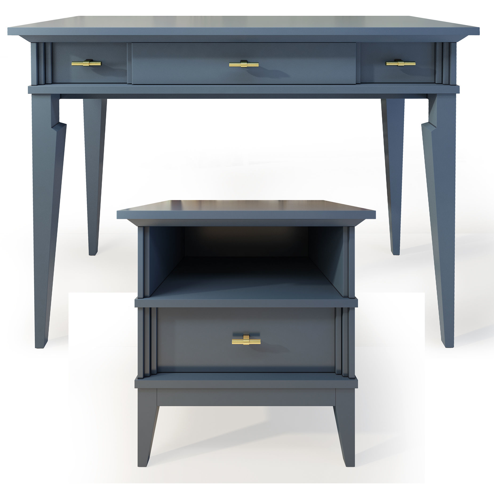 Console table and nightstand  Manhattan  by Wonderwood   3D model_4