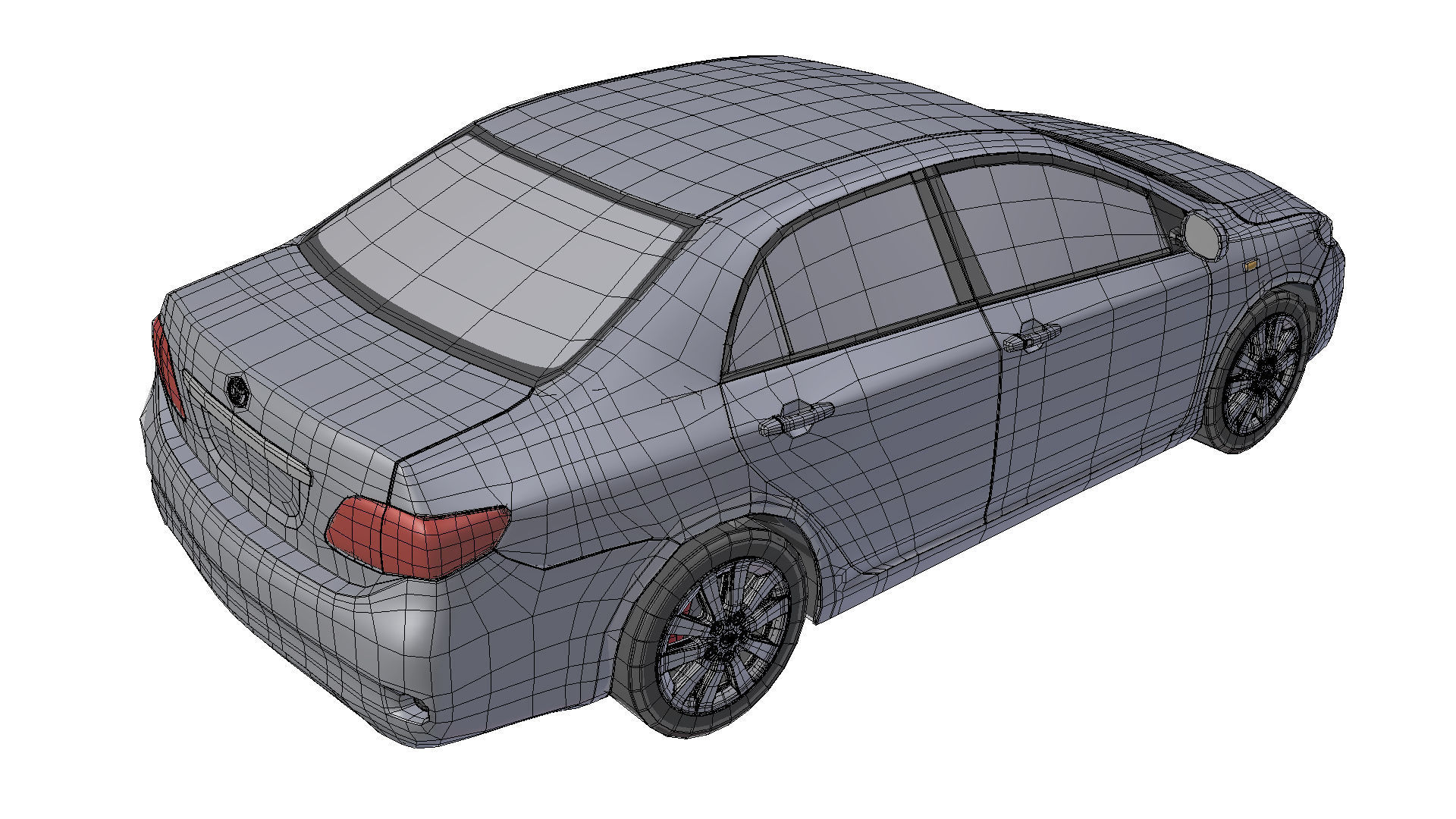 Toyota Corolla 2008 3D model_16