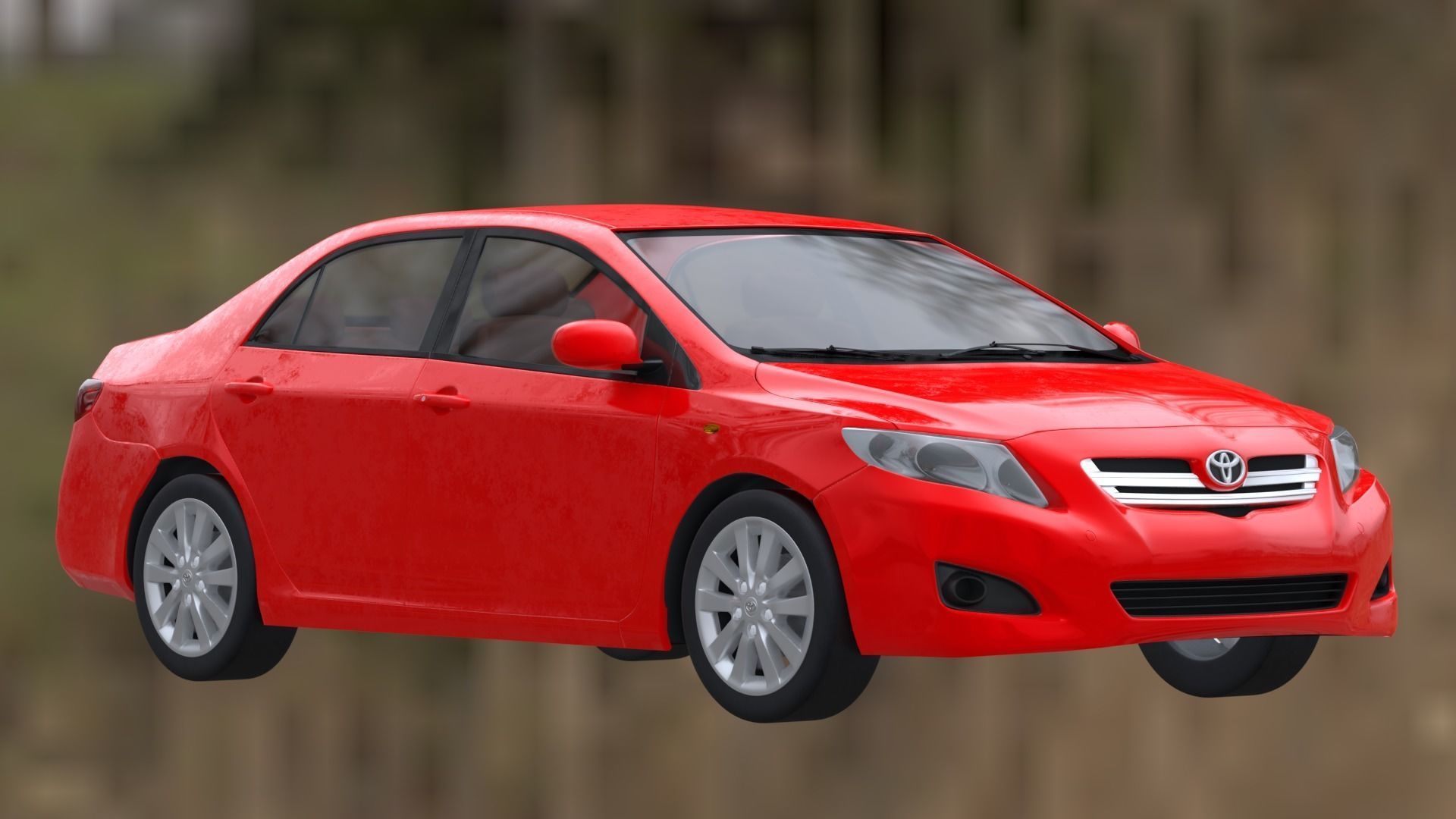 Toyota Corolla 2008 3D model_3