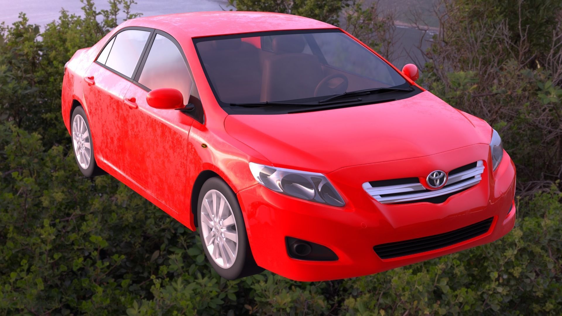 Toyota Corolla 2008 3D model_1